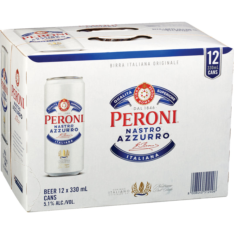 Peroni Nastro Azurro 12 Cans