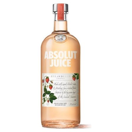 Absolut Juice Strawberry Vodka 750ml