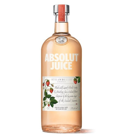 Absolut Juice Strawberry Vodka 750ml