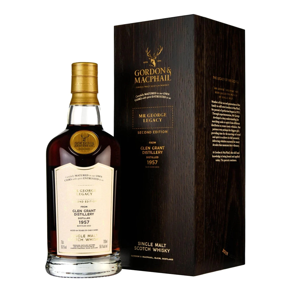 Gordon & MacPhail Mr. George Legacy Glen Grant 1957 64 Year Old 2nd Edtion 56.1% ABV 700ml