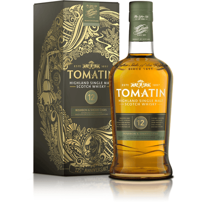 Tomatin 12 Year Old Single Malt Whisky 43% 750ml