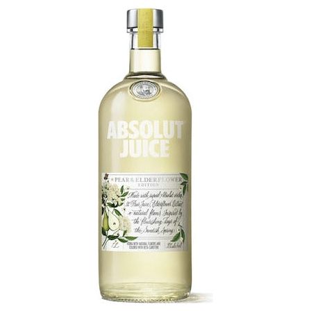 Absolut Juice Pear & Elderflower Vodka 750ml