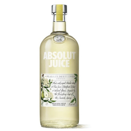 Absolut Juice Pear & Elderflower Vodka 750ml