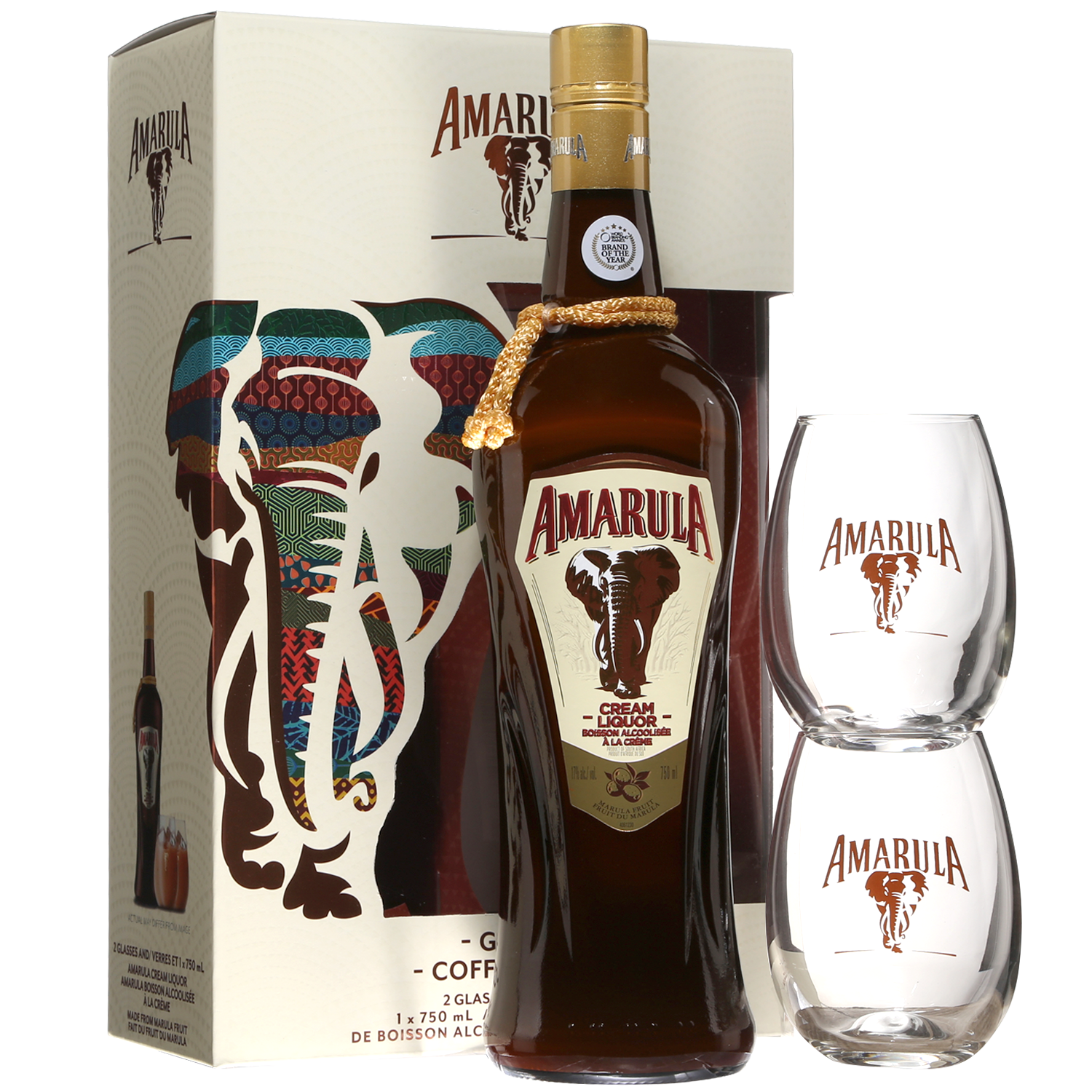 Amarula Cream Liqueur Gift Pack 750ml