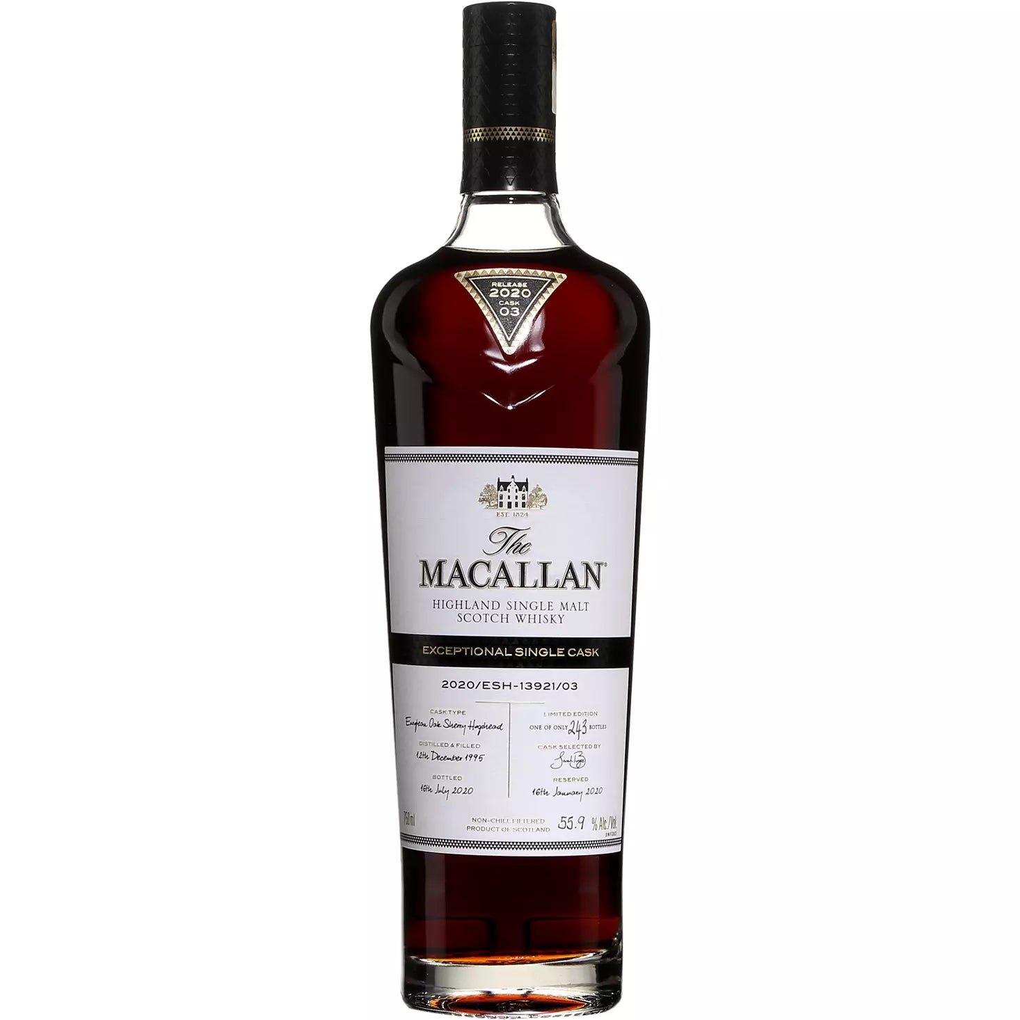 The Macallan Exceptional Cask #13921 700ml