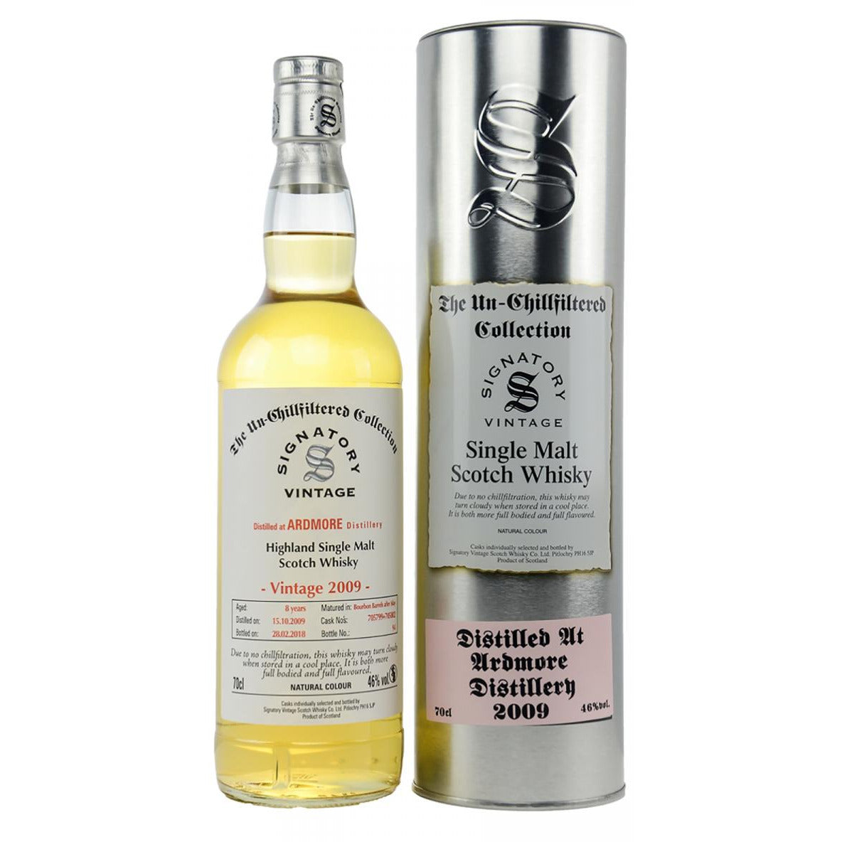 Signatory Vintage Ardmore 2009 46% 700ml