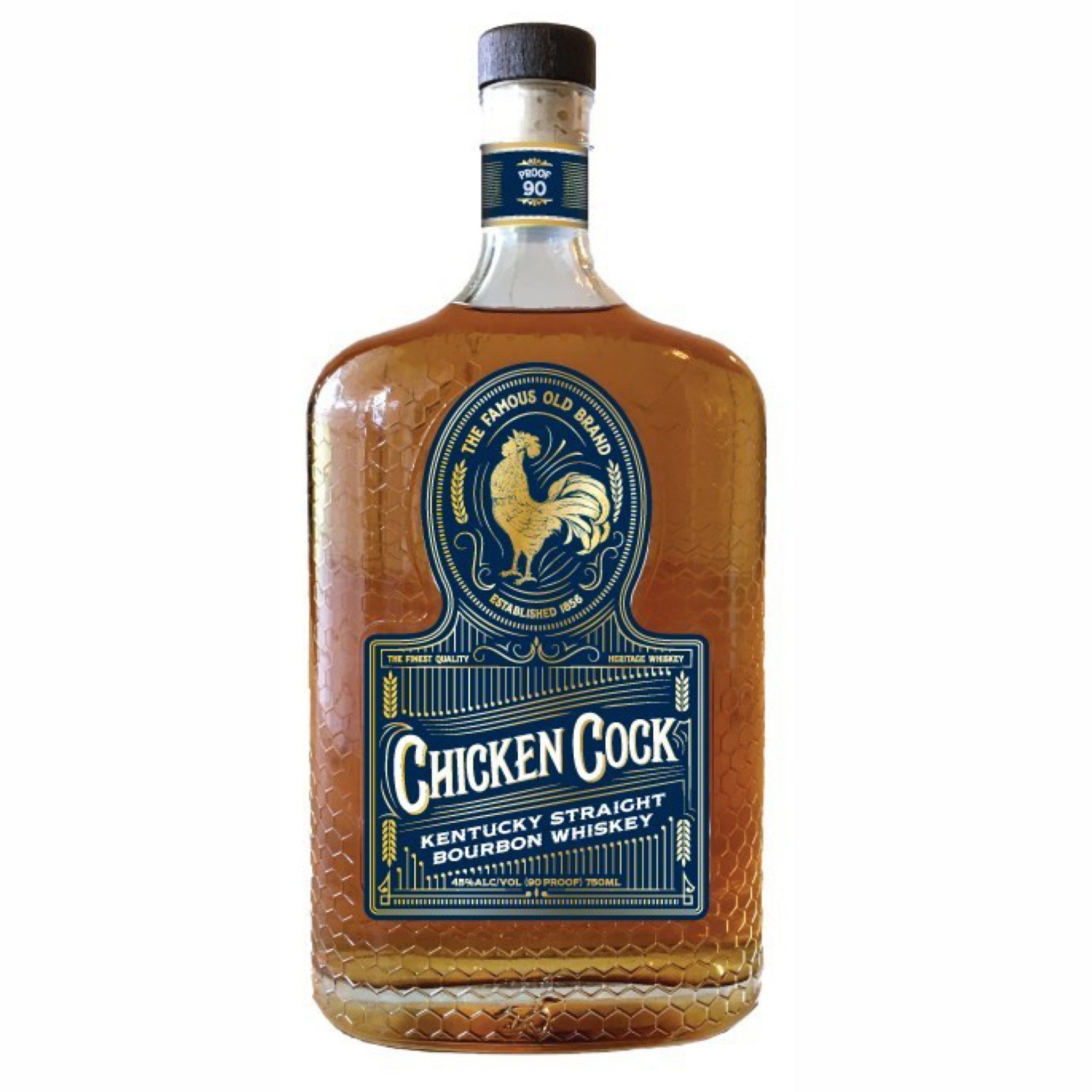 Chicken Cock Kentucky Straight Bourbon 750ml