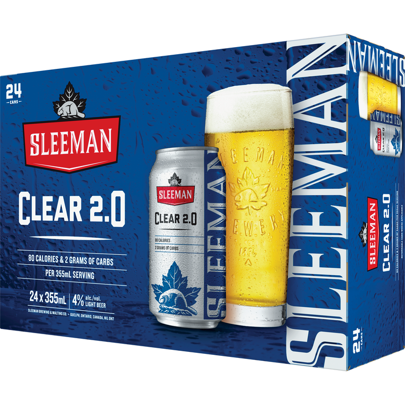 Sleeman Clear 24 Cans