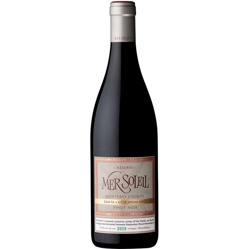 Mer Soleil Reserve Pinot Noir 2019 750ml