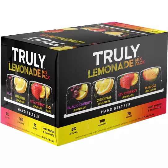 Truly Lemonade Variety Pack 12 Cans