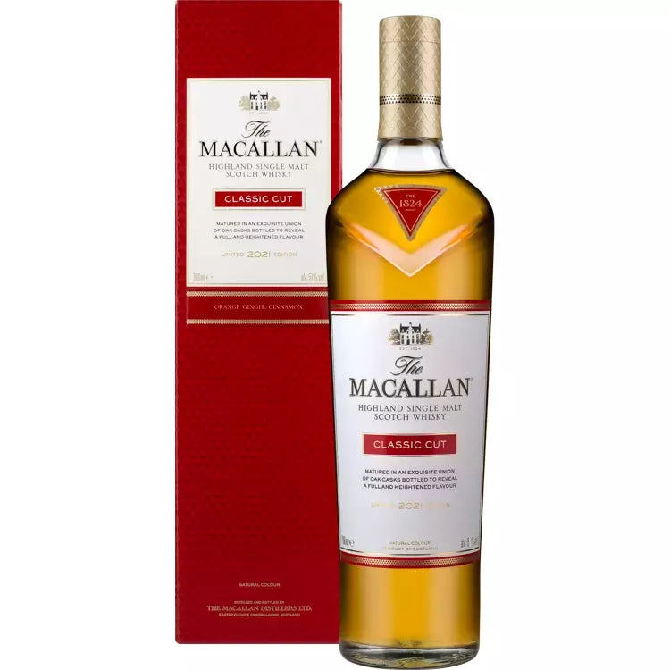 The Macallan Classic Cut 2021 51% ABV 750ml