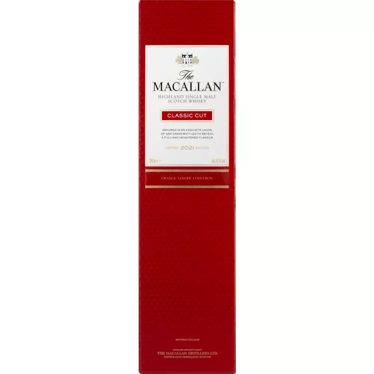 The Macallan Classic Cut 2021 51% ABV 750ml