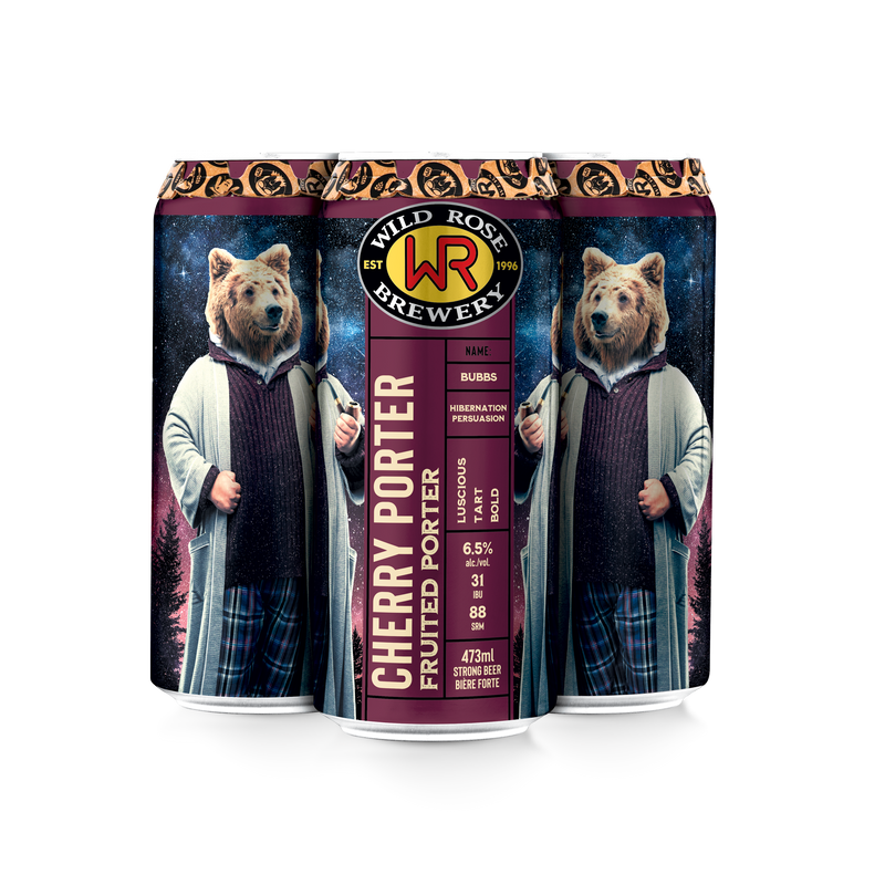 Wild Rose Cherry Porter 4 Tall Cans