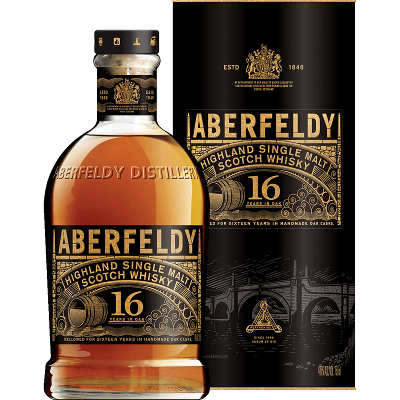 Aberfeldy 16 Year Old 40% ABV 750ml