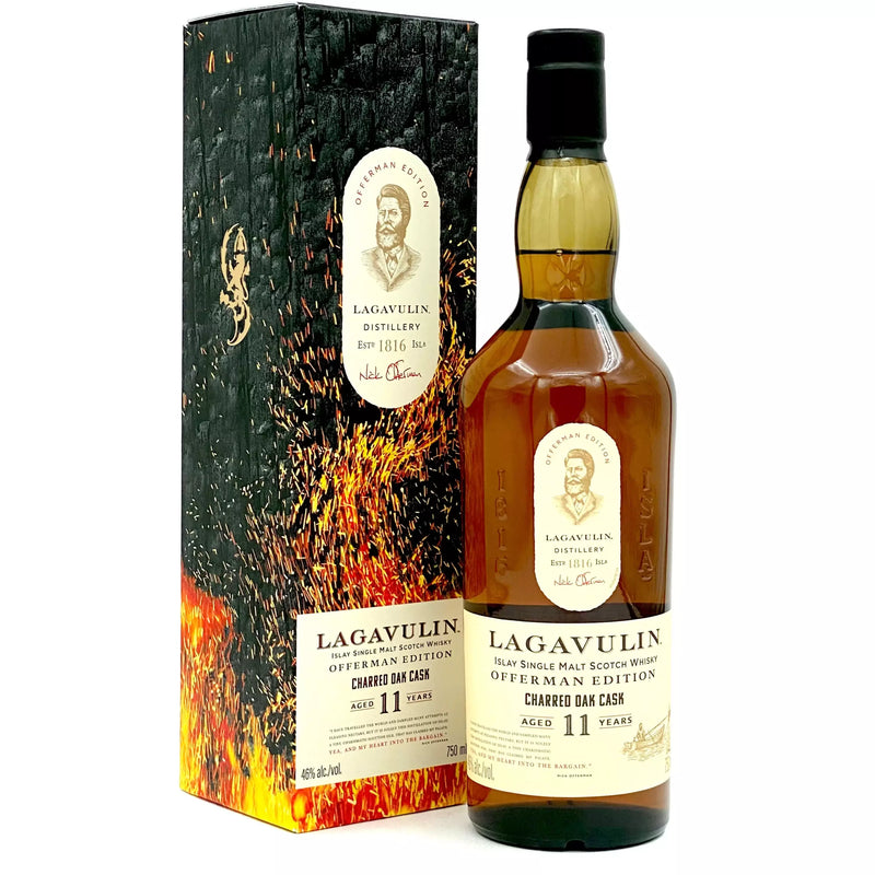 Lagavulin 11 Year Old Offerman Charred Oak Cask 46% ABV 750ml