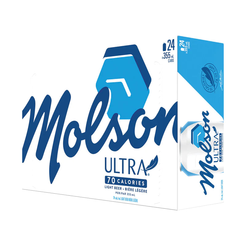 Molson Ultra 24 Cans
