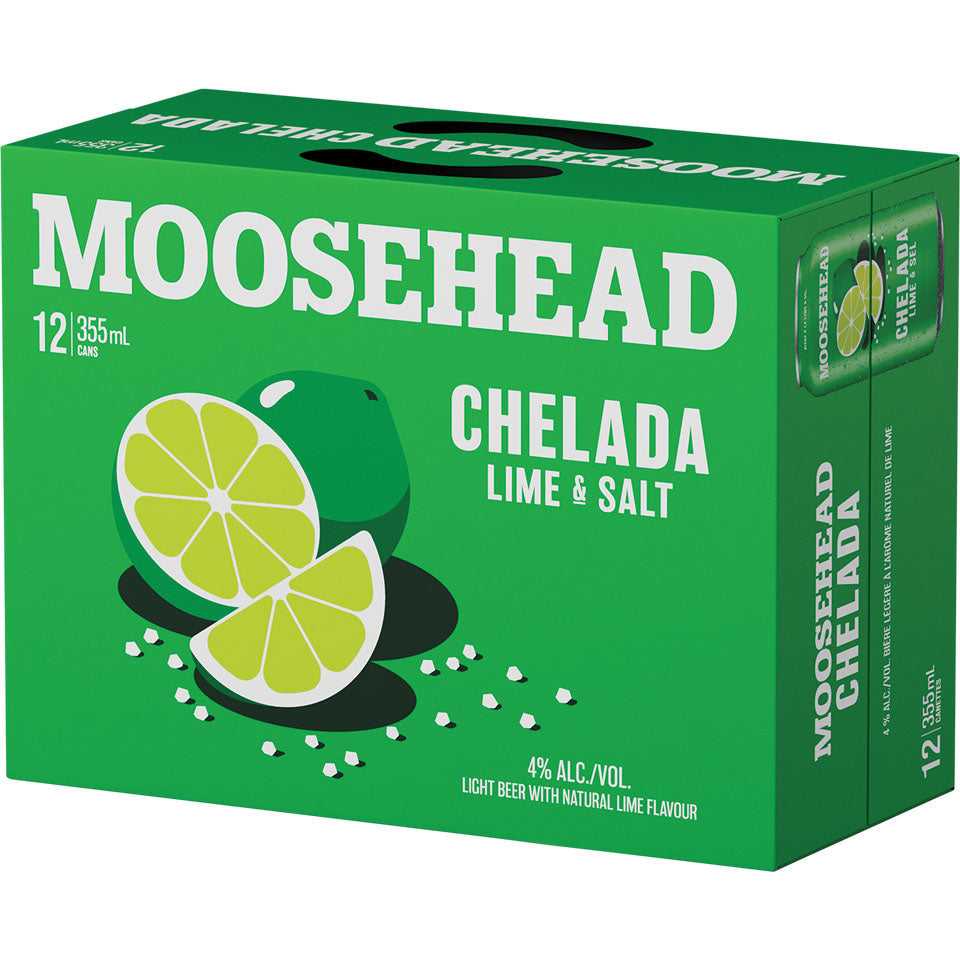 Moosehead Lime Chelada 12pk Cans