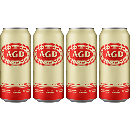 AGD Alberta Genuine Draft 6 Cans