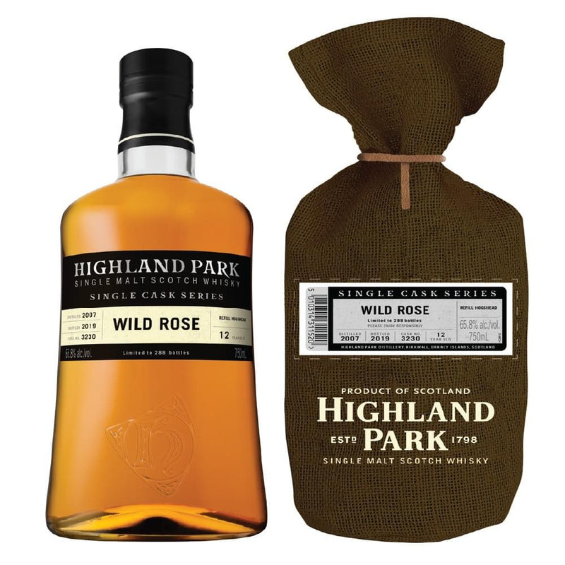 Highland Park Wild Rose Single Cask 12 Year Old 65.8% ABV 700ml