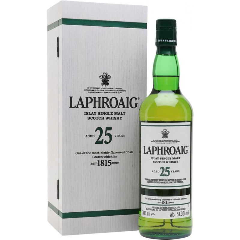 Laphroaig 25 Year Old 2021 51.90% ABV 750ml