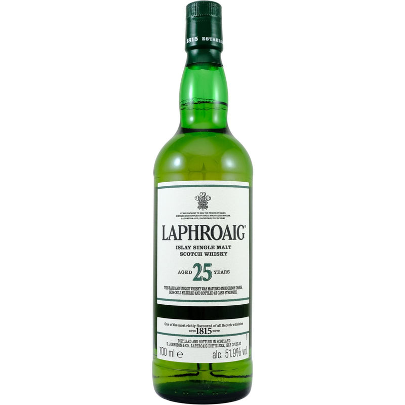 Laphroaig 25 Year Old 2021 51.90% ABV 750ml