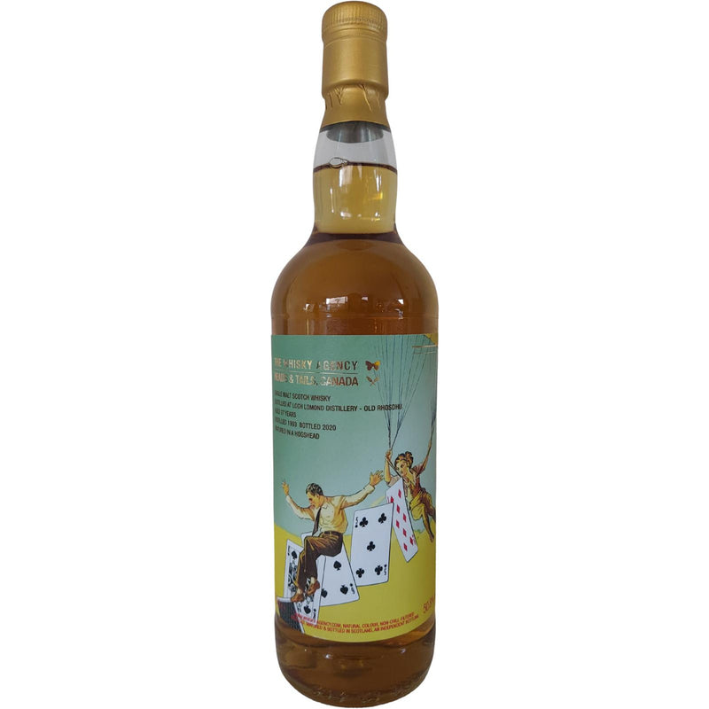 The Whisky Agency Old Rhosdhu 1993 27 Year Old 50.8% ABV 700ml