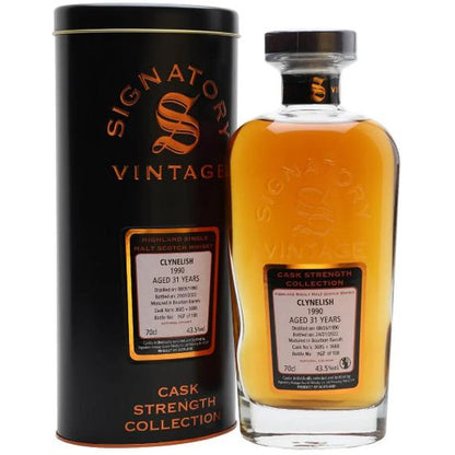 Signatory Vintage Clynelish 1990 31 Year Old 43.5%