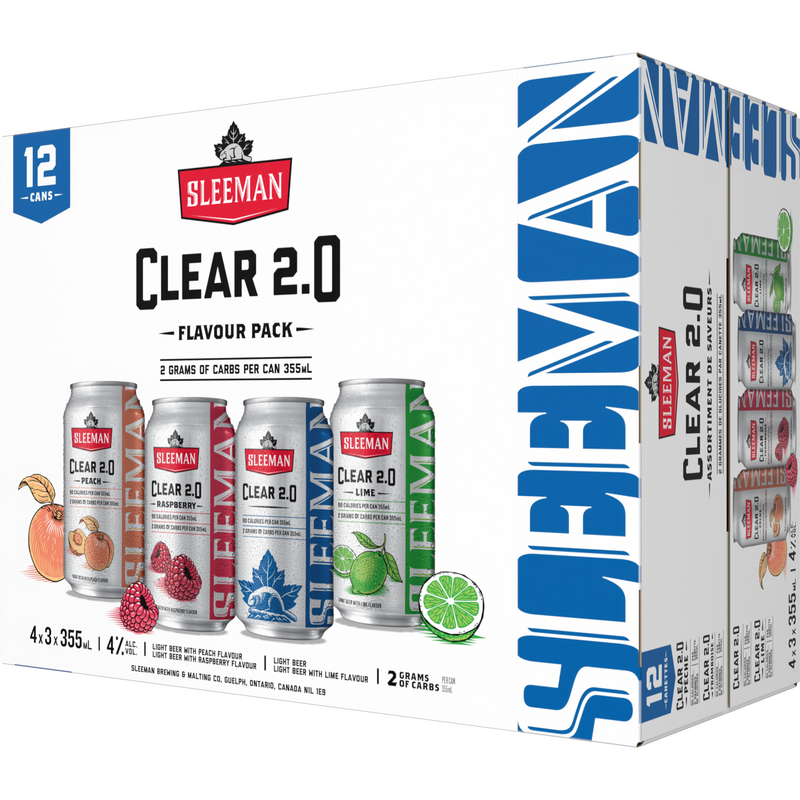 Sleeman Clear Variety Pack 12 Cans