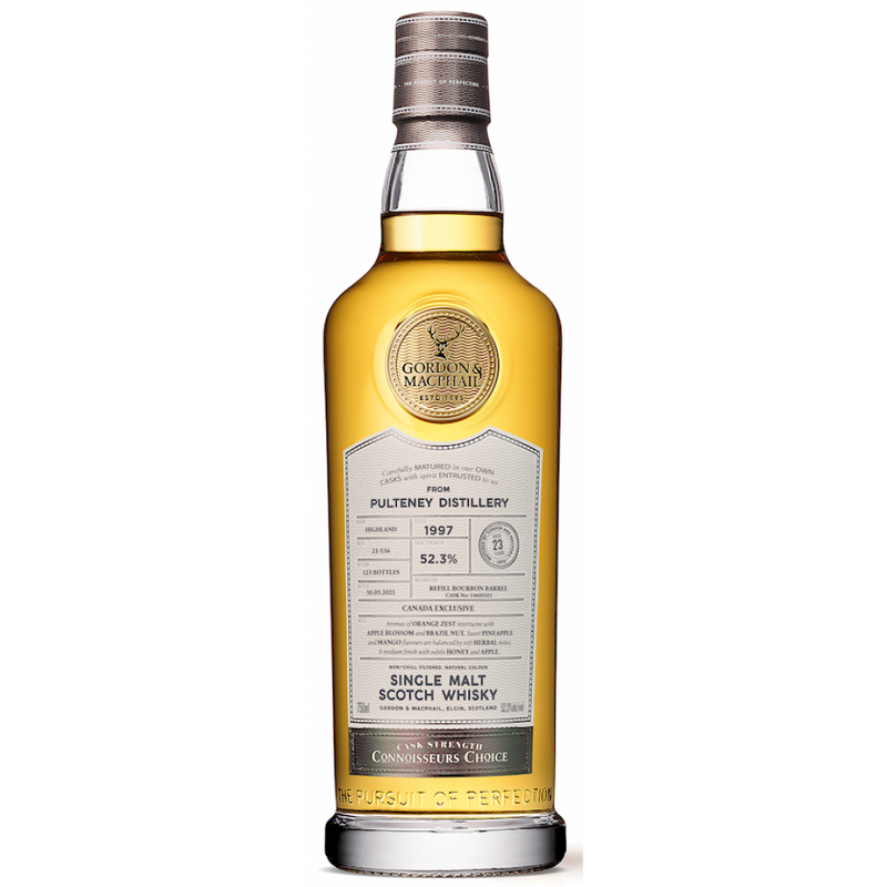 Gordon & MacPhail Connoisseurs Choice Old Pulteney 1997 23 Year Old 53.9% ABV 700ml