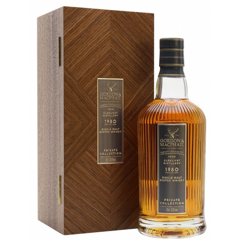 Gordon & MacPhail Private Collection Glenlivet 1980 42.6% ABV 700ml