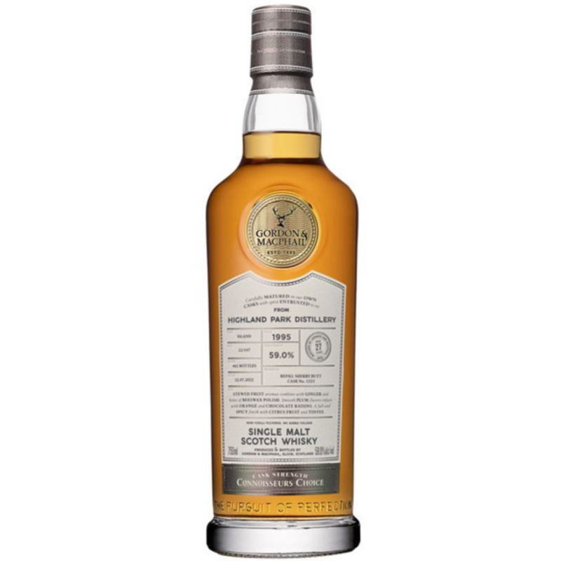 Gordon & MacPhail Connoisseurs Choice Highland Park 1995 27 Year Old 59% ABV 750ml