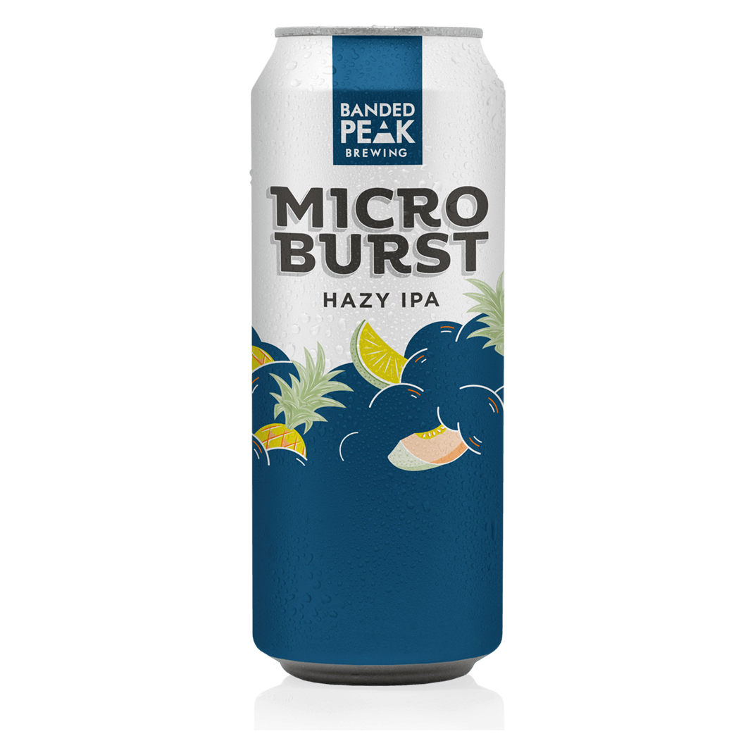 Banded Peak Microburst Hazy IPA 4 Tall Cans