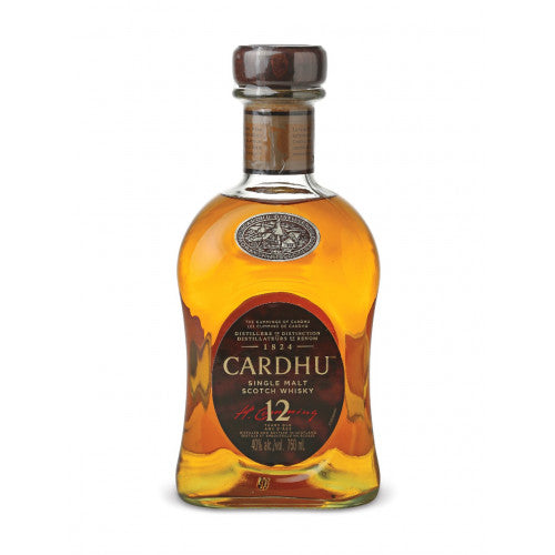 Cardhu 12 Year Old Single Malt Whisky 750ml