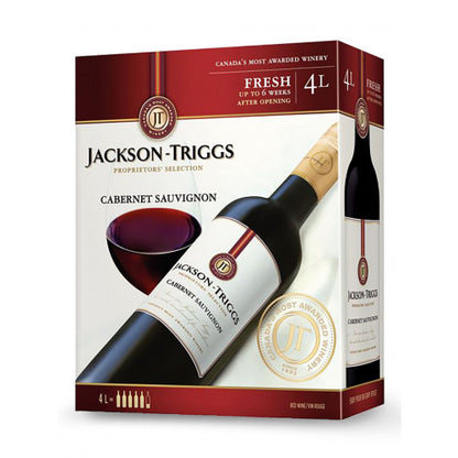 Jackson Triggs Cabernet Sauvignon 4L Bag in Box