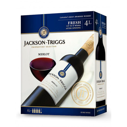 Jackson Triggs Merlot 4L Bag in Box