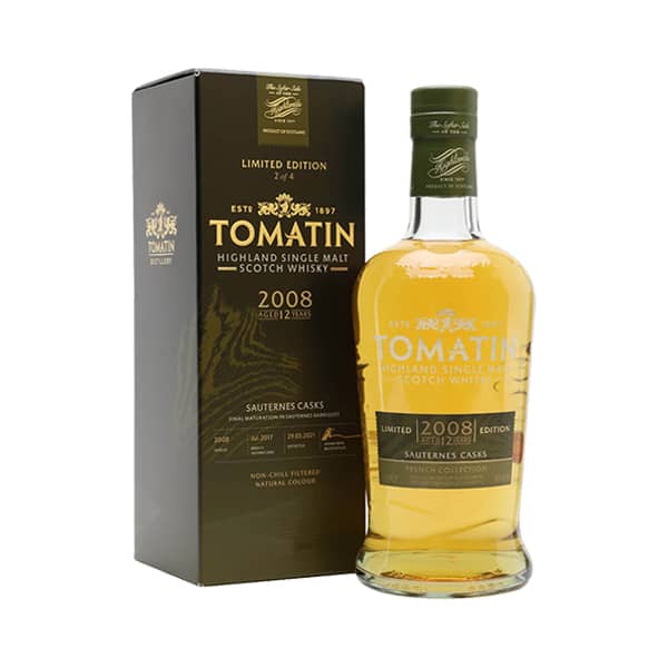 Tomatin 2008 Sauternes Cask 46% ABV 700ml