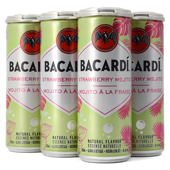 Bacardi Strawberry Mojito 6 Cans