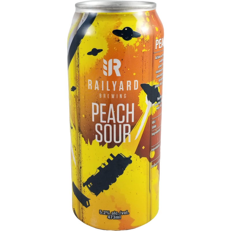 Railyard Peach Sour 4 Tall Cans