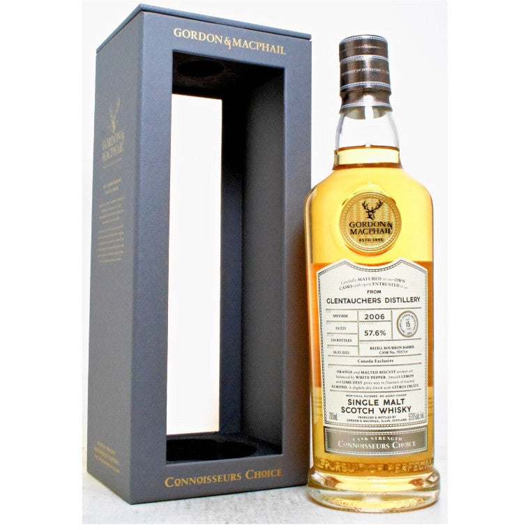 Gordon & MacPhail Connoisseurs Choice Glentauchers 2006 15 Year Old 57.6% ABV 700ml