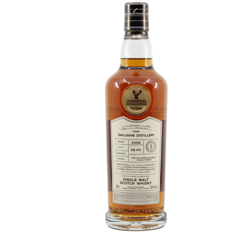 Gordon & MacPhail Connoisseurs Choice Dailuaine 2008 59.4% ABV 750ml