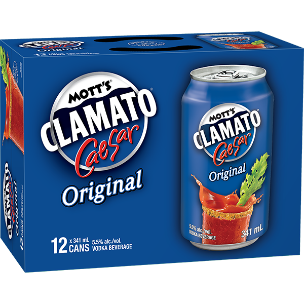 Mott's Clamato Original Caesar 12x341ml Cans – BSW Liquor