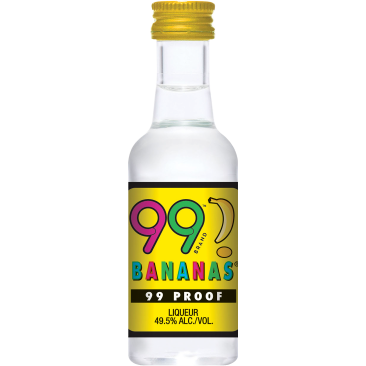 99 Proof Bananas 49.5% ABV 50ml
