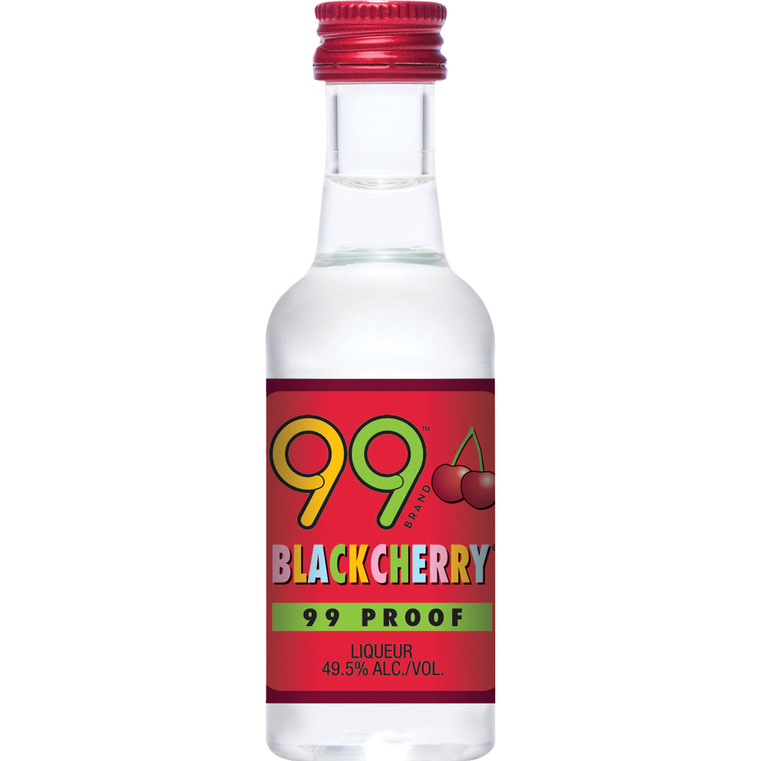99 Proof Black Cherry 49.5% ABV 50ml