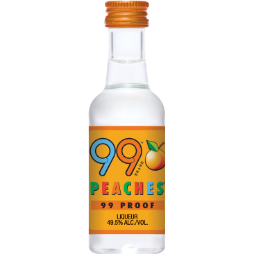 99 Proof Peaches 49.5% ABV 50ml