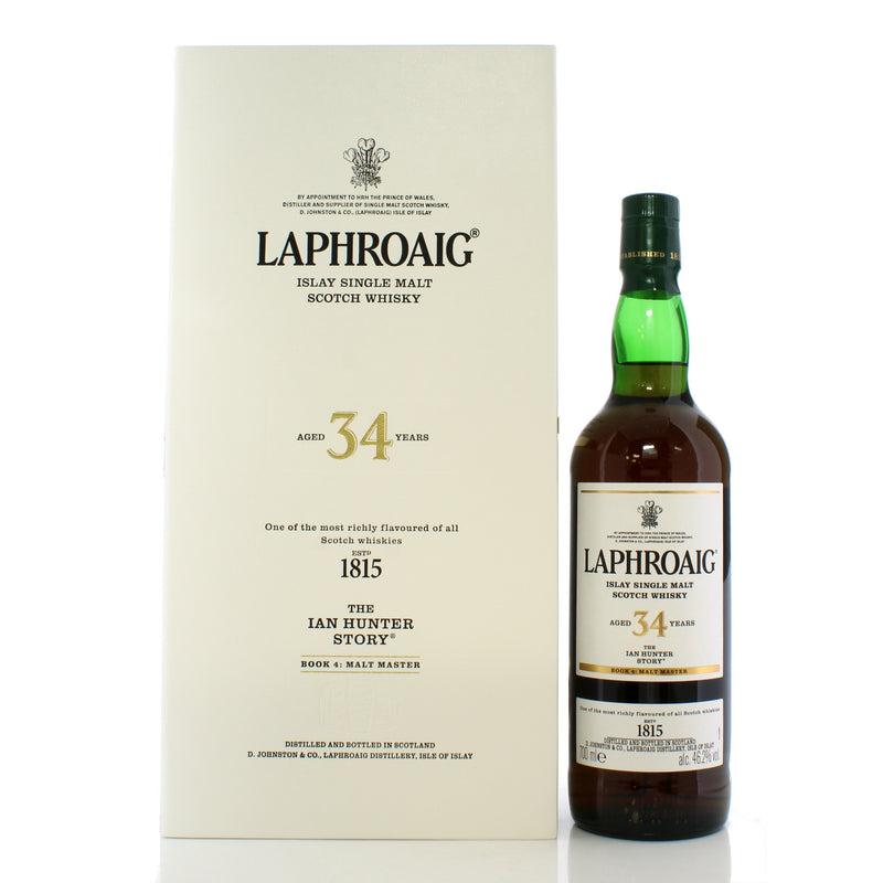 Laphroaig 34 Year Old Ian Hunter Book 4 46.2% 700ml