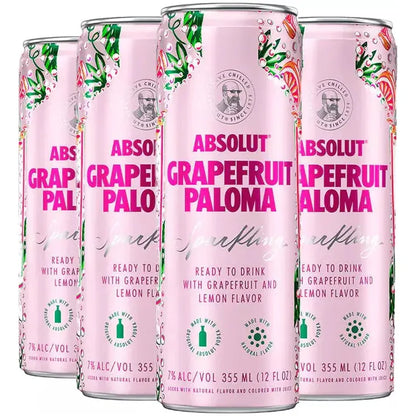 Absolut Grapefruit Paloma 4 Cans