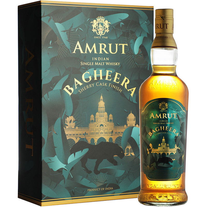 Amrut Bagheera Gift Pack Indian Single Malt 700ml