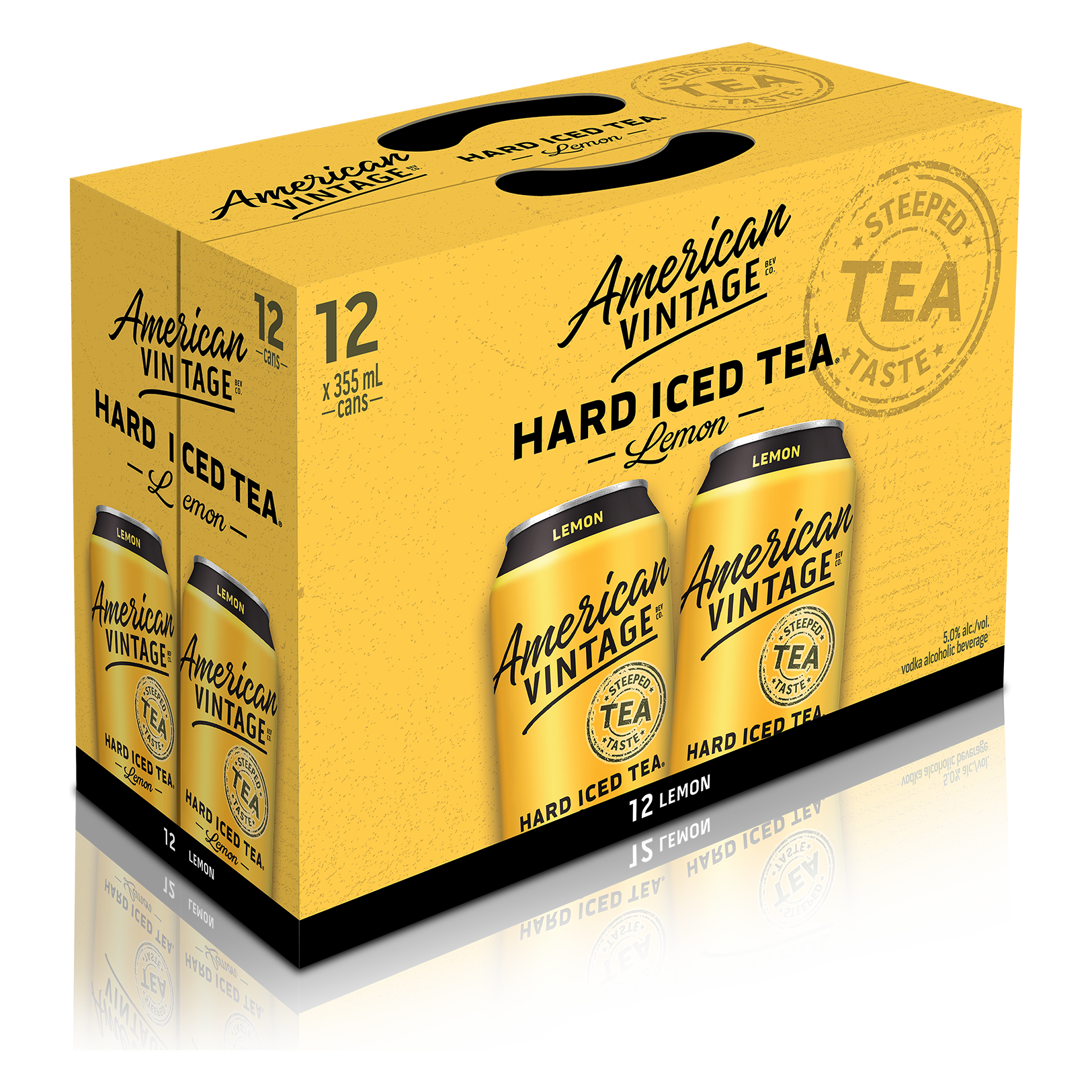 American Vintage Lemon Iced Tea 12 Cans