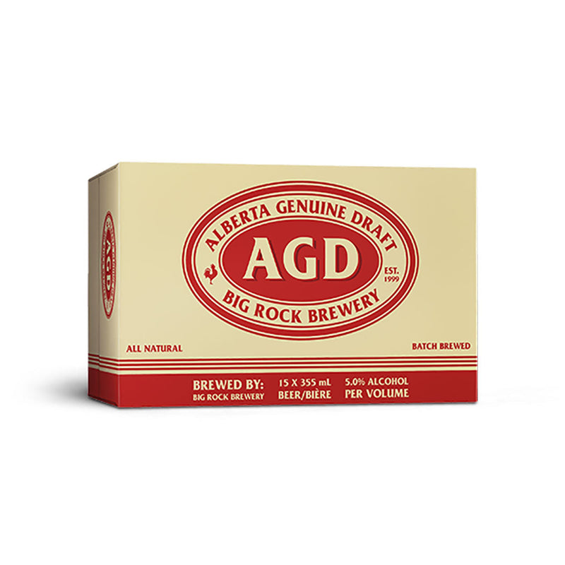 AGD Alberta Genuine Draft 15 Cans
