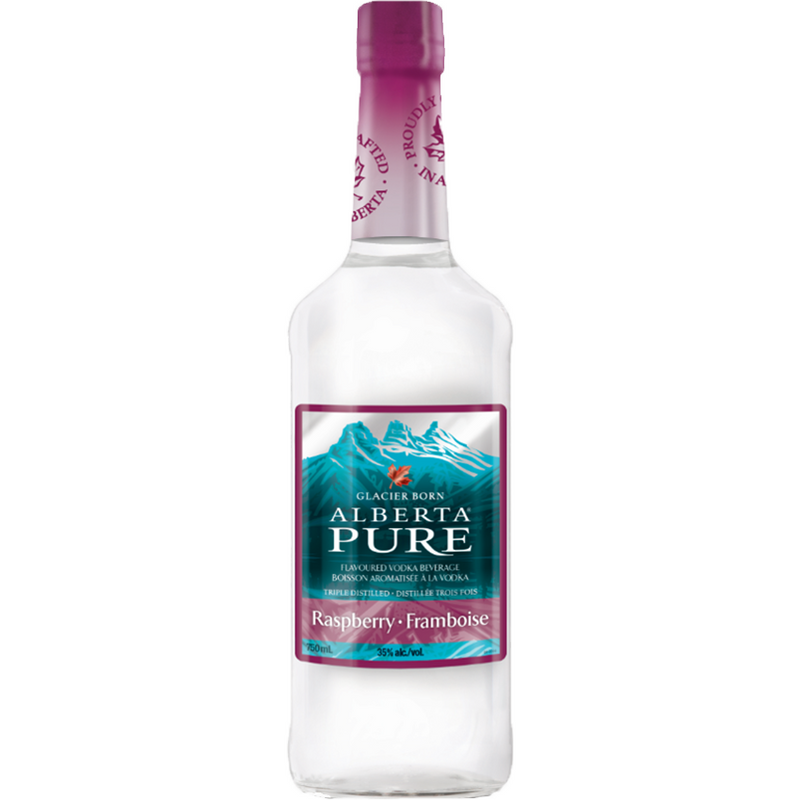 Alberta Pure Raspberry Vodka 750ml